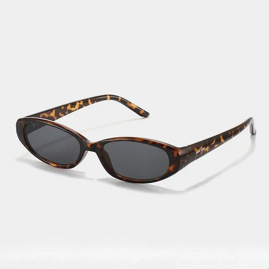 Thomas Oval Slim Retro Sunglasses