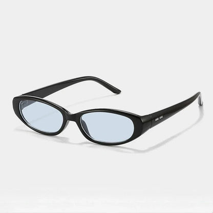 Thomas Oval Slim Retro Sunglasses