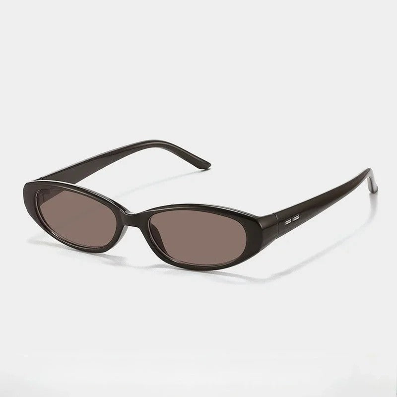 Thomas Oval Slim Retro Sunglasses