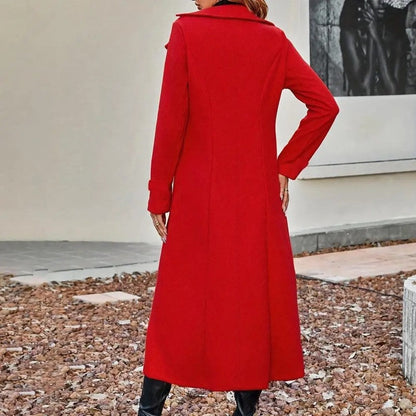 Veronica Tailored Longline Double-Breasted Coat