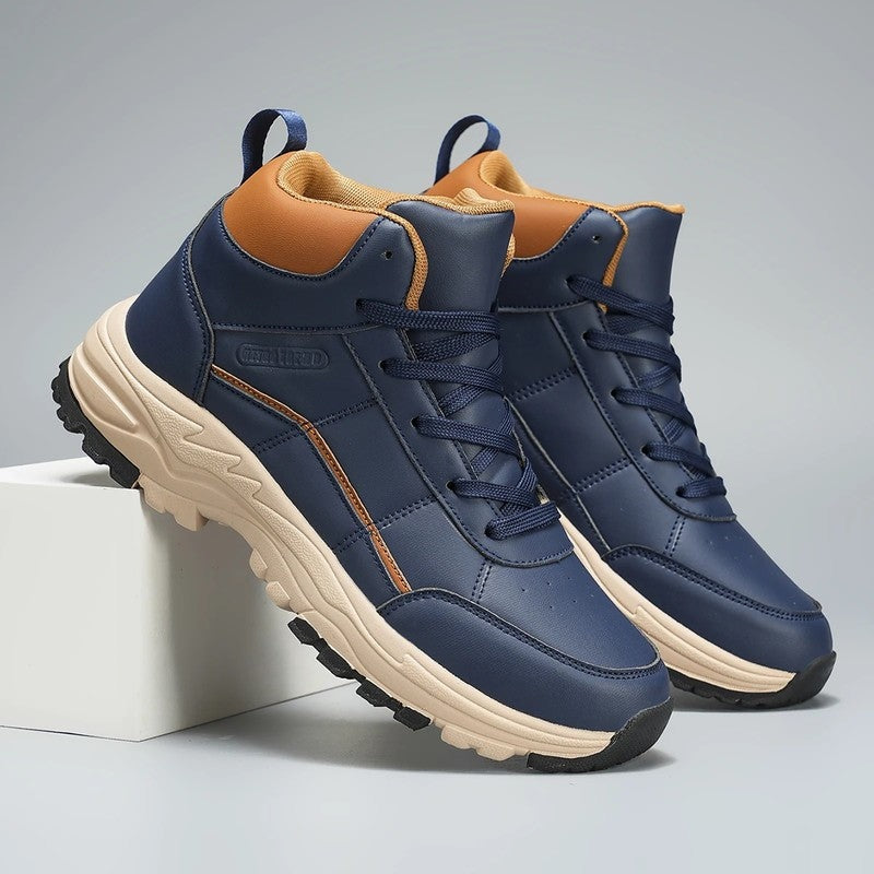 Victor Men's Cushioned High-Top Trail Sneakers