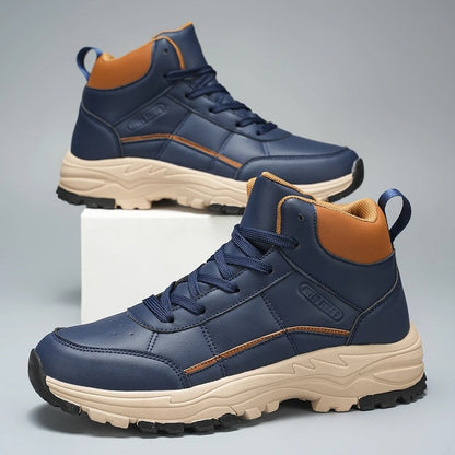 Victor Men's Cushioned High-Top Trail Sneakers
