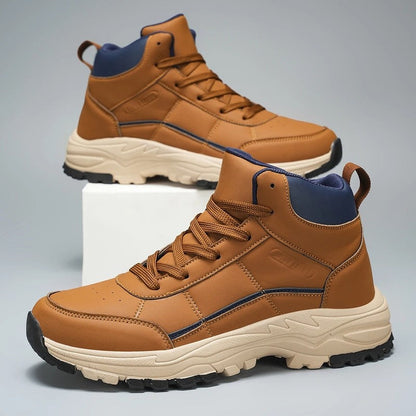 Victor Men's Cushioned High-Top Trail Sneakers