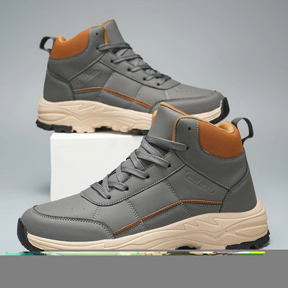 Victor Men's Cushioned High-Top Trail Sneakers