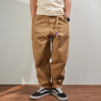 Victor Men's Relaxed Drawstring Tapered Pants