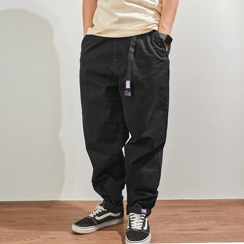 Victor Men's Relaxed Drawstring Tapered Pants