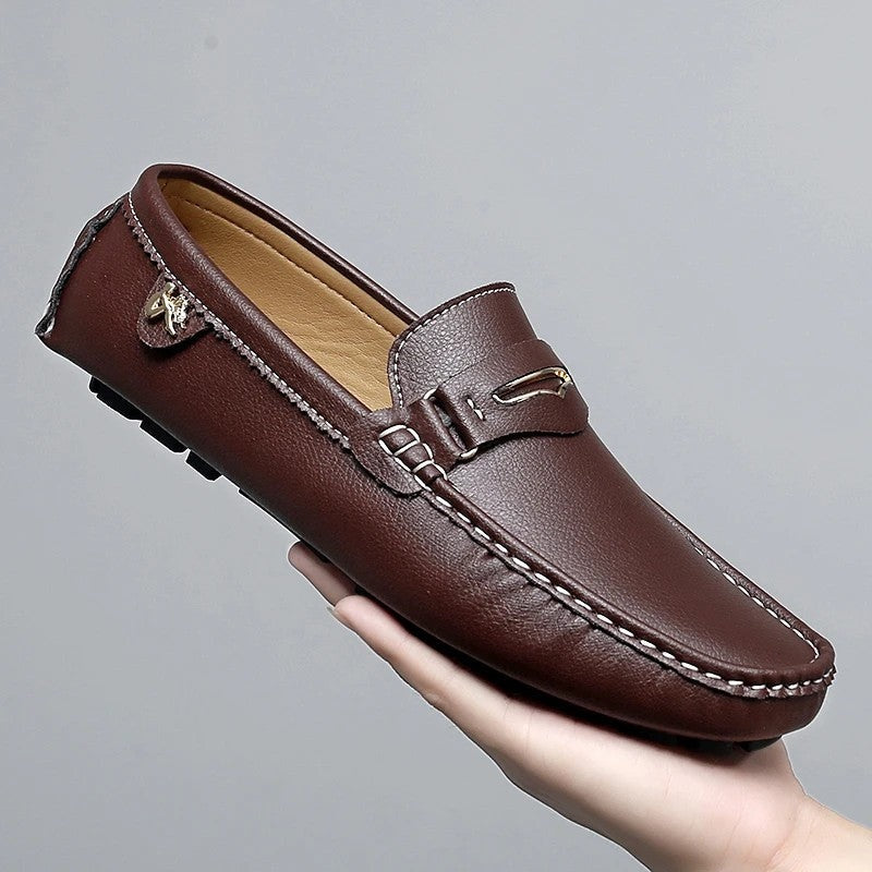 Walter Driving Moccasin Metal Bit Loafer
