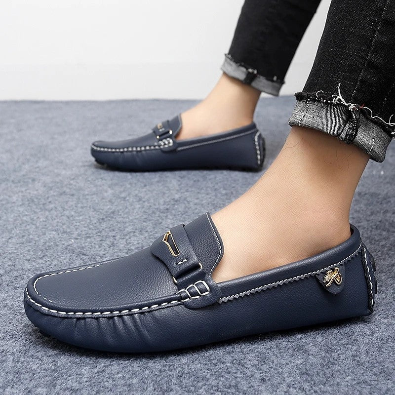Walter Driving Moccasin Metal Bit Loafer