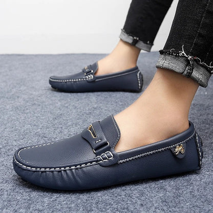 Walter Driving Moccasin Metal Bit Loafer