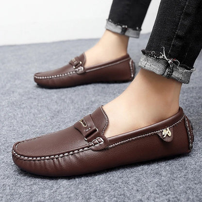 Walter Driving Moccasin Metal Bit Loafer
